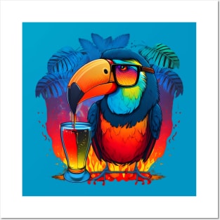 Hector toucan, miami style Posters and Art